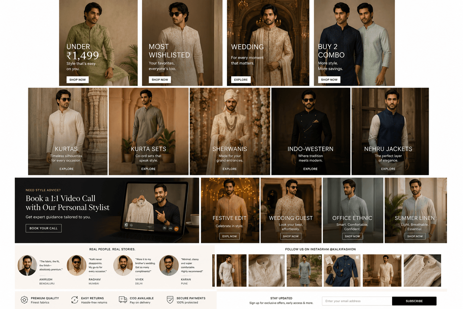 Kurta Sets — Co-ord sets that speak style.